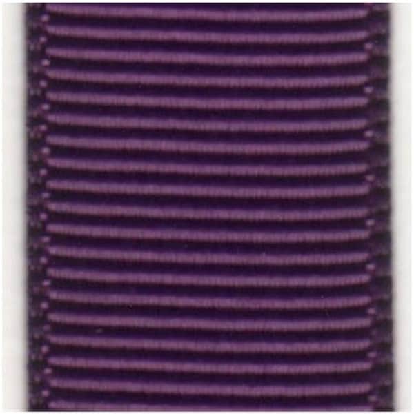 Papilion R074200060285100Y .25 in. Grosgrain Ribbon 100 Yards - Plum R074200060285100Y - main